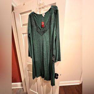 Green Sweater Dress from Avenue, Brand new with tags. Size 22/24